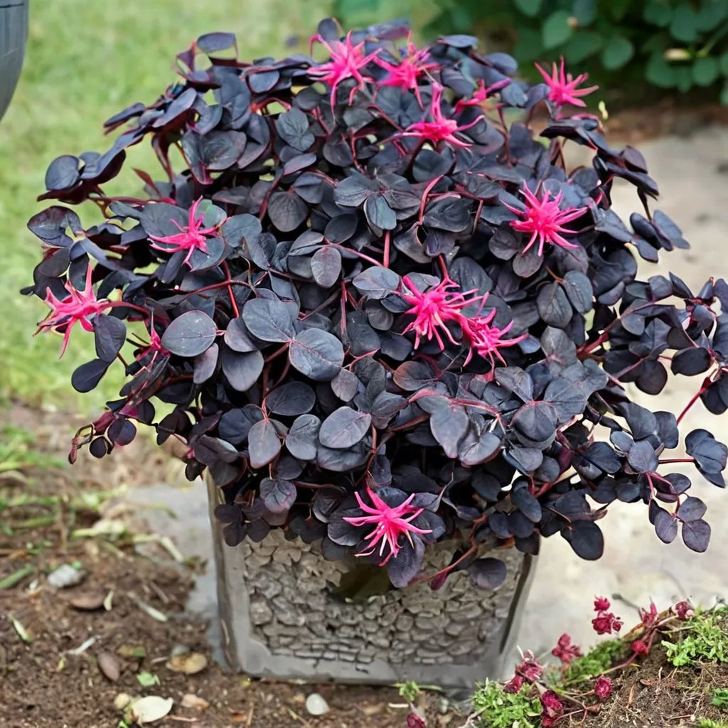 Loropetalum chinense 'Jazz Hands Mini'