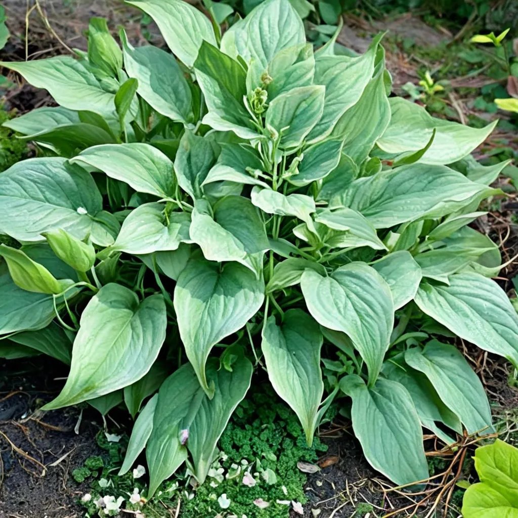 Hosta x hybrida 'Fresh Mint'