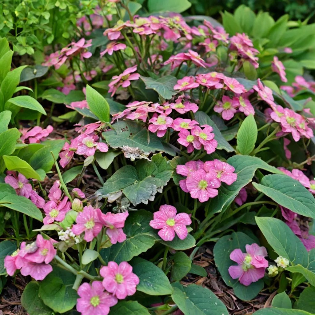 Hydrangea x hybrida 'Tuff Stuff Top Fun'