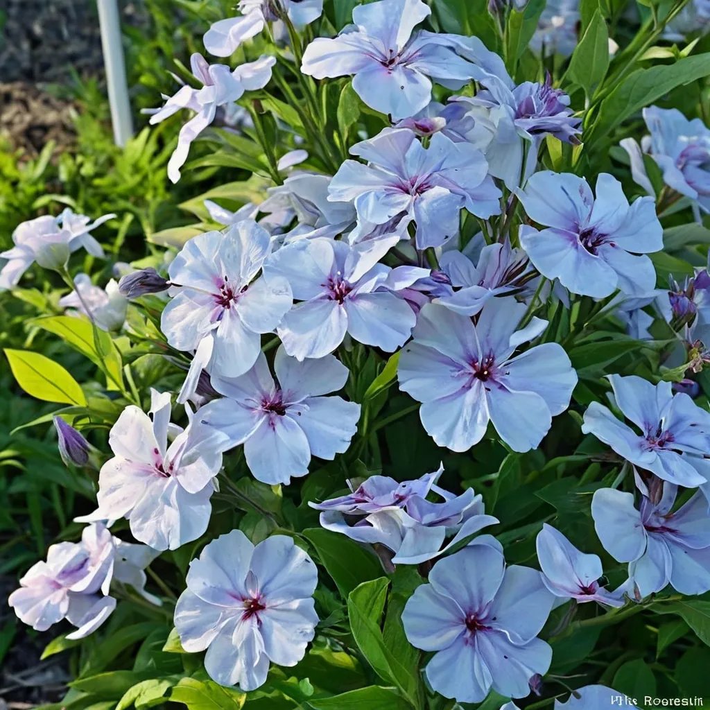 Phlox paniculata 'Flame Light Blue'