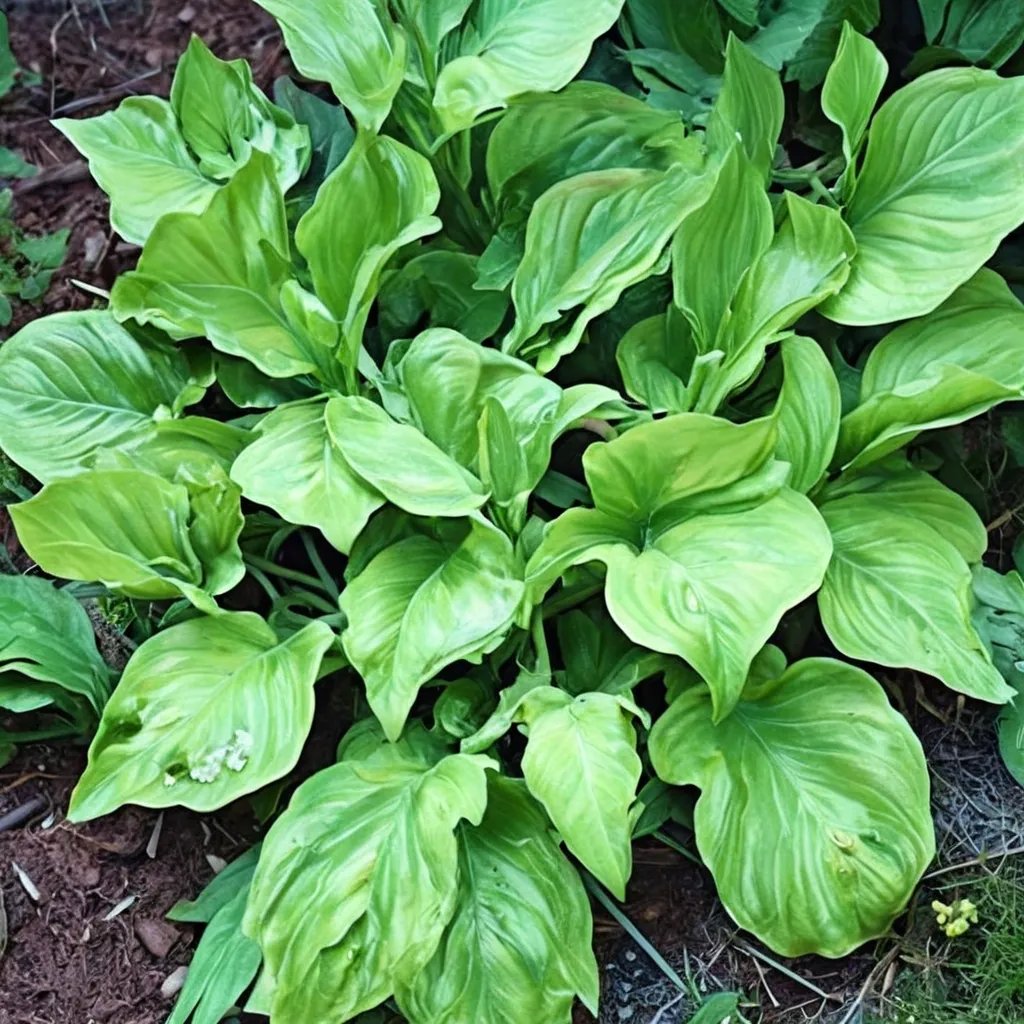 Hosta x hybrida 'Embroidery'