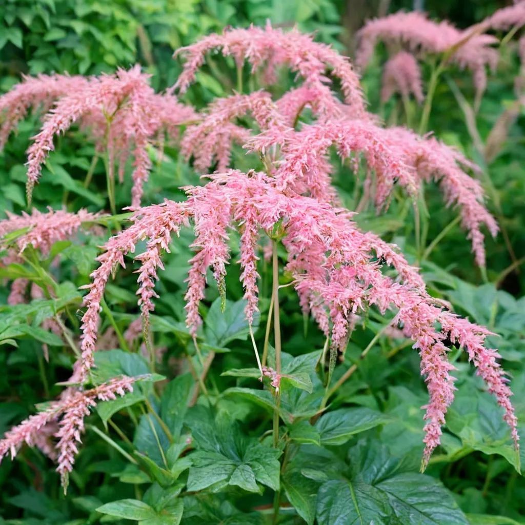 Astilbe thunbergii 'Ostrich Plume'