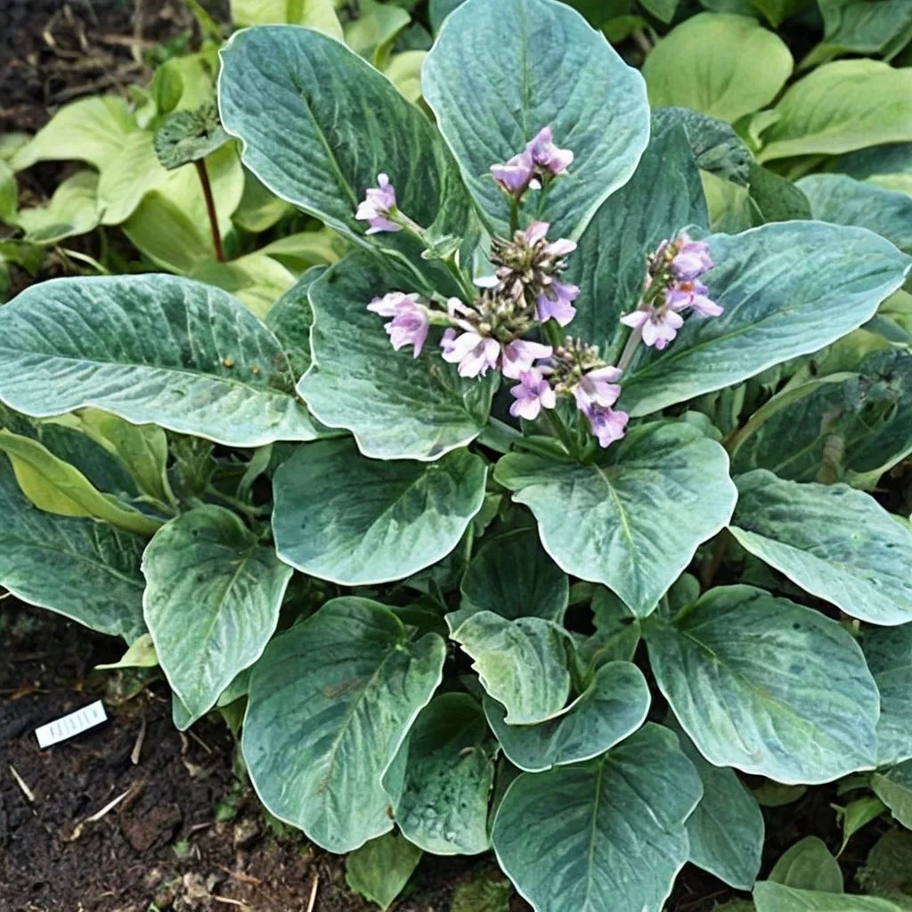 Hosta x hybrida 'Abraham Lincoln'