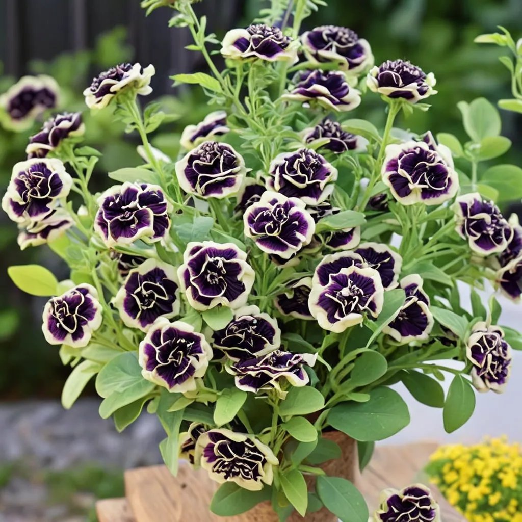 Petunia x hybrida 'Midnight Gold'