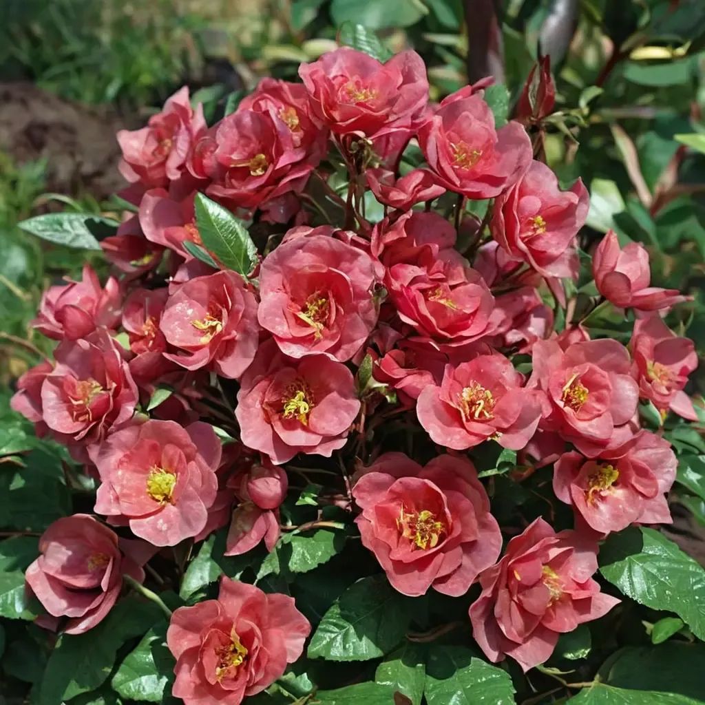 Rosa x hybrida 'Cinco de Mayo'