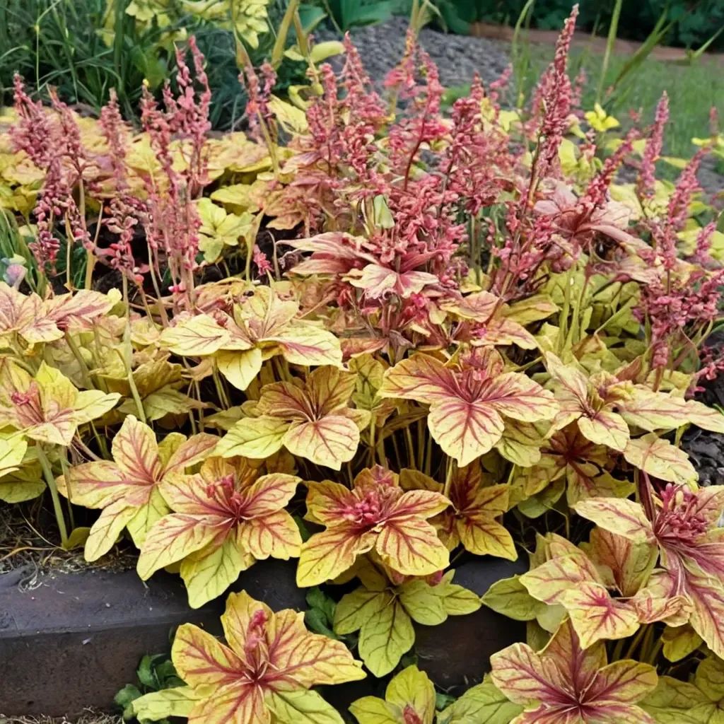 Heuchera x brizoides 'Red Lightning'