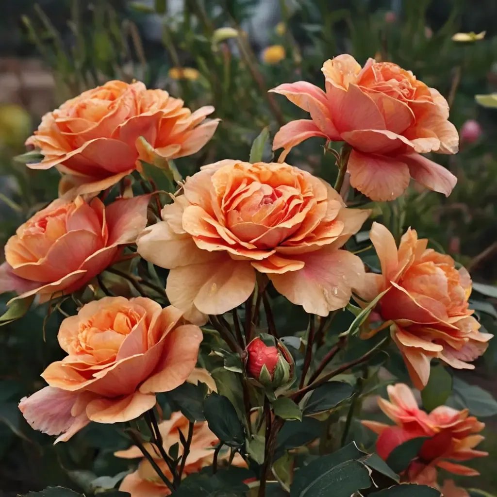 Rosa grandiflora 'About Face'