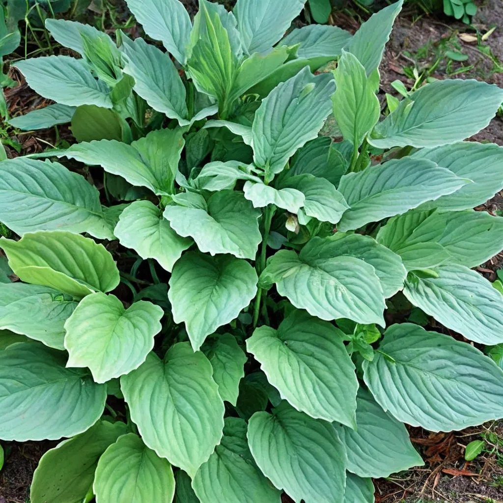 Hosta x hybrida 'Sea Drift'