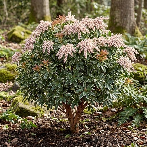 Pieris japonica 'Brouwer's Beauty'