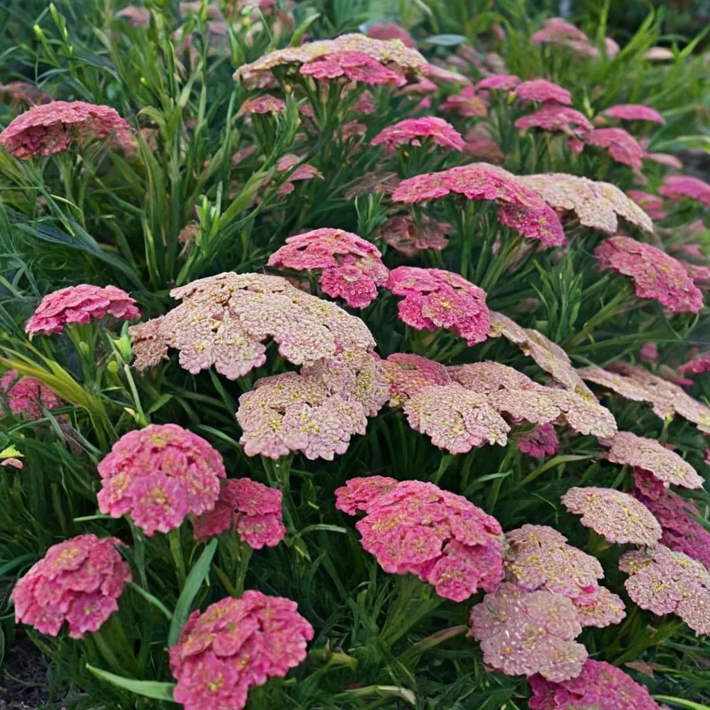 Achillea millefolium 'Sassy Summer Taffy'
