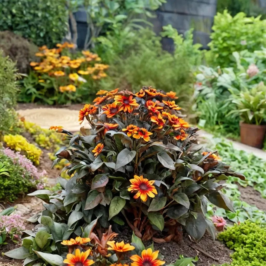 Heliopsis helianthoides 'Luna Roja'