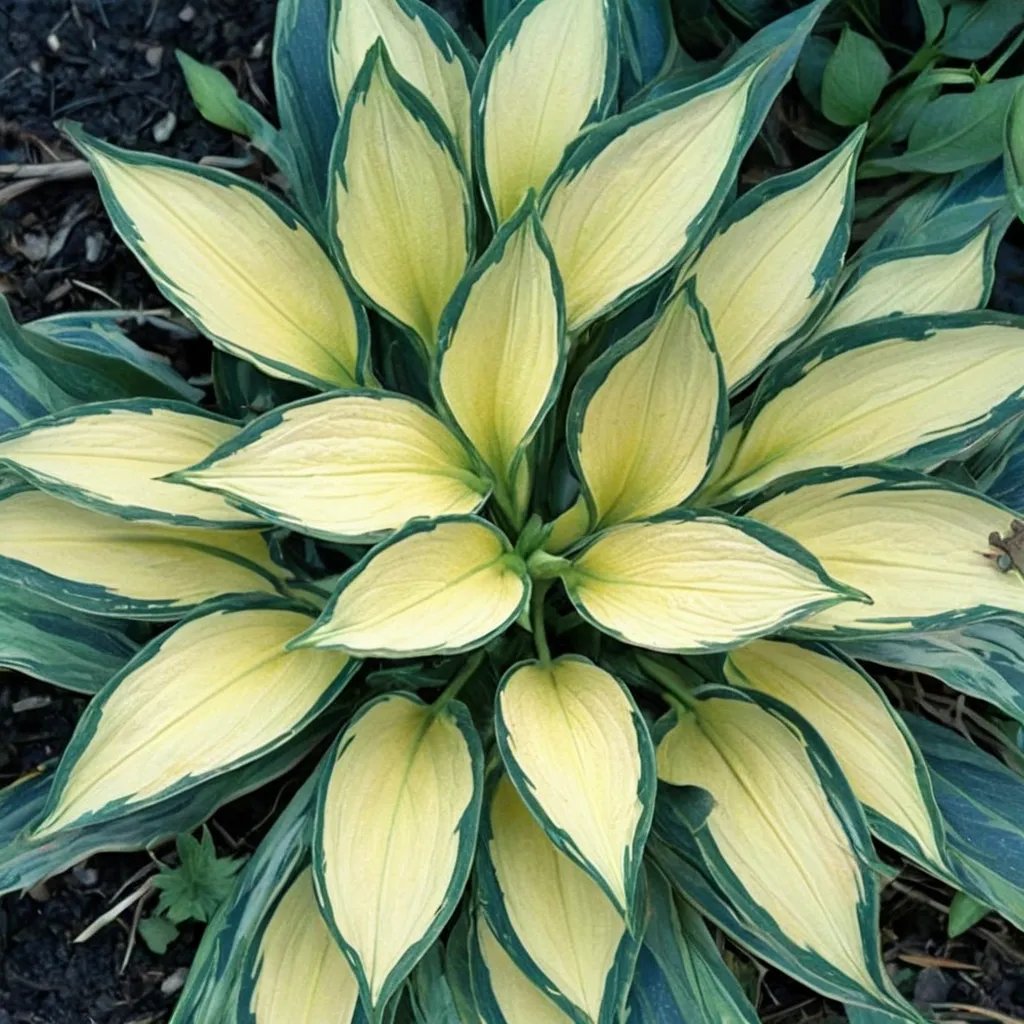 Hosta x hybrida 'Remember Me'