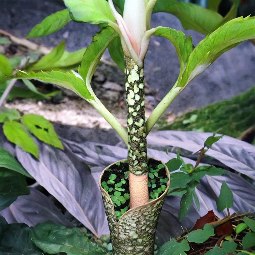 Amorphophallus bulbifer 'Patches'