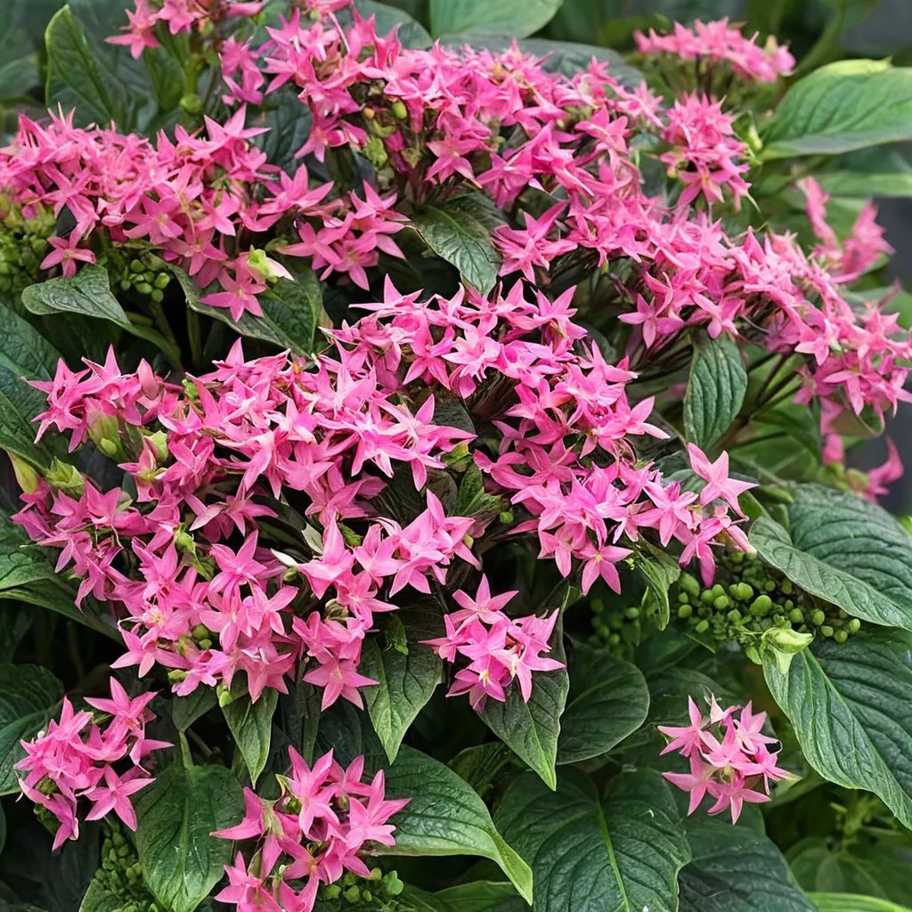 Pentas lanceolata 'Sunstar Rose'