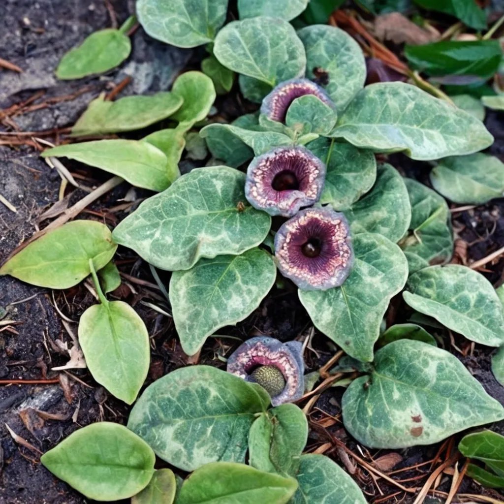 Asarum porphyronotum