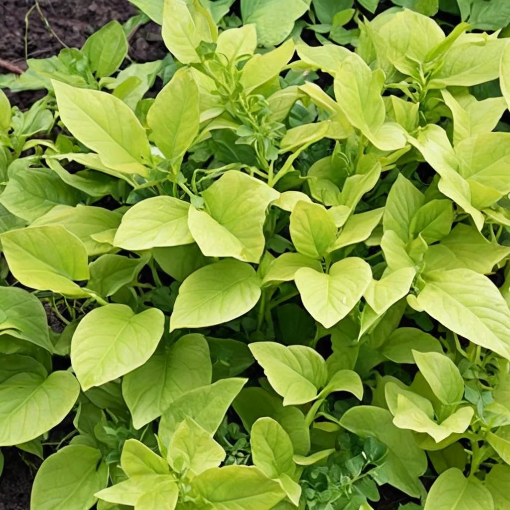 Ipomoea batatas 'Chartreuse'