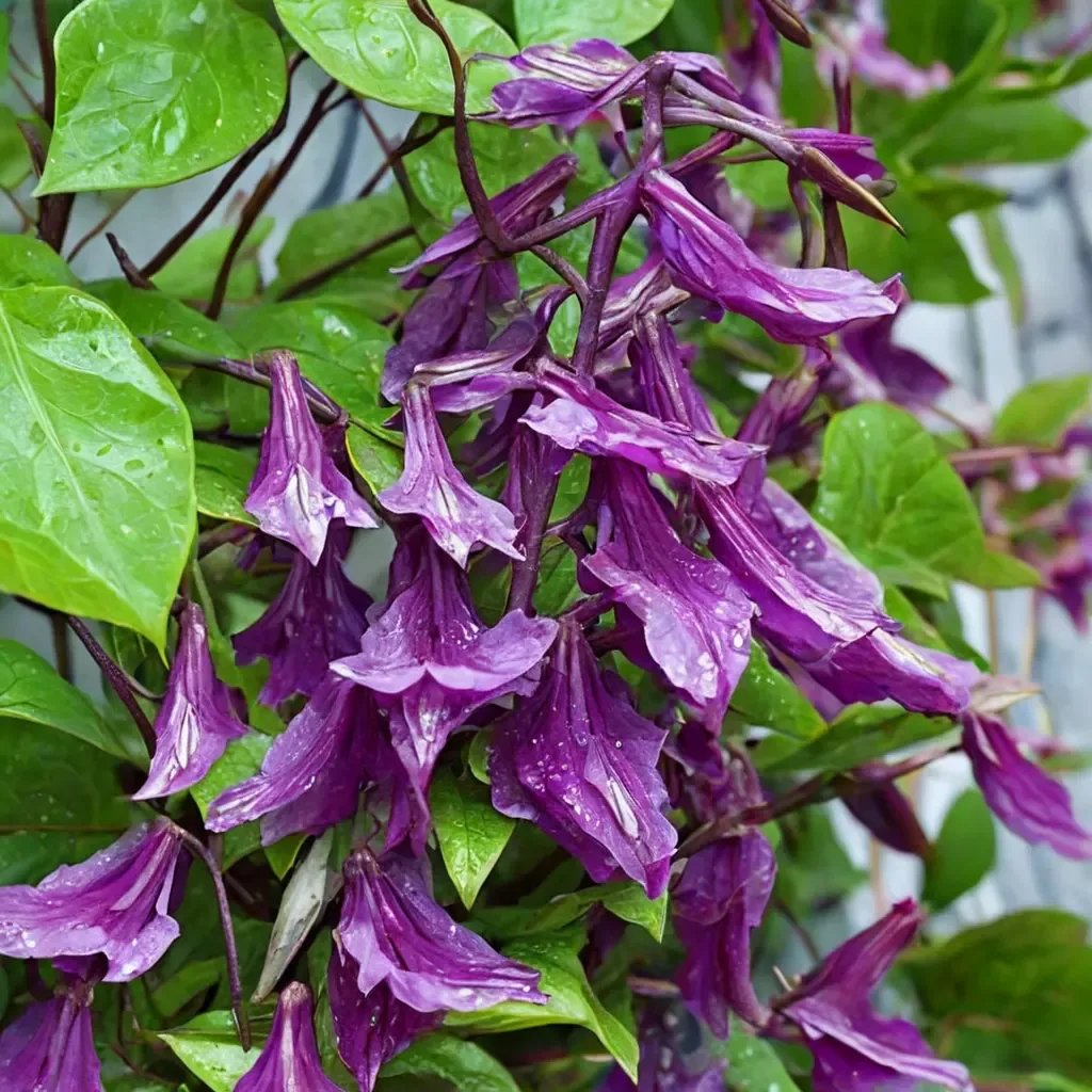 Clematis x durandii 'Memory of the Heart'