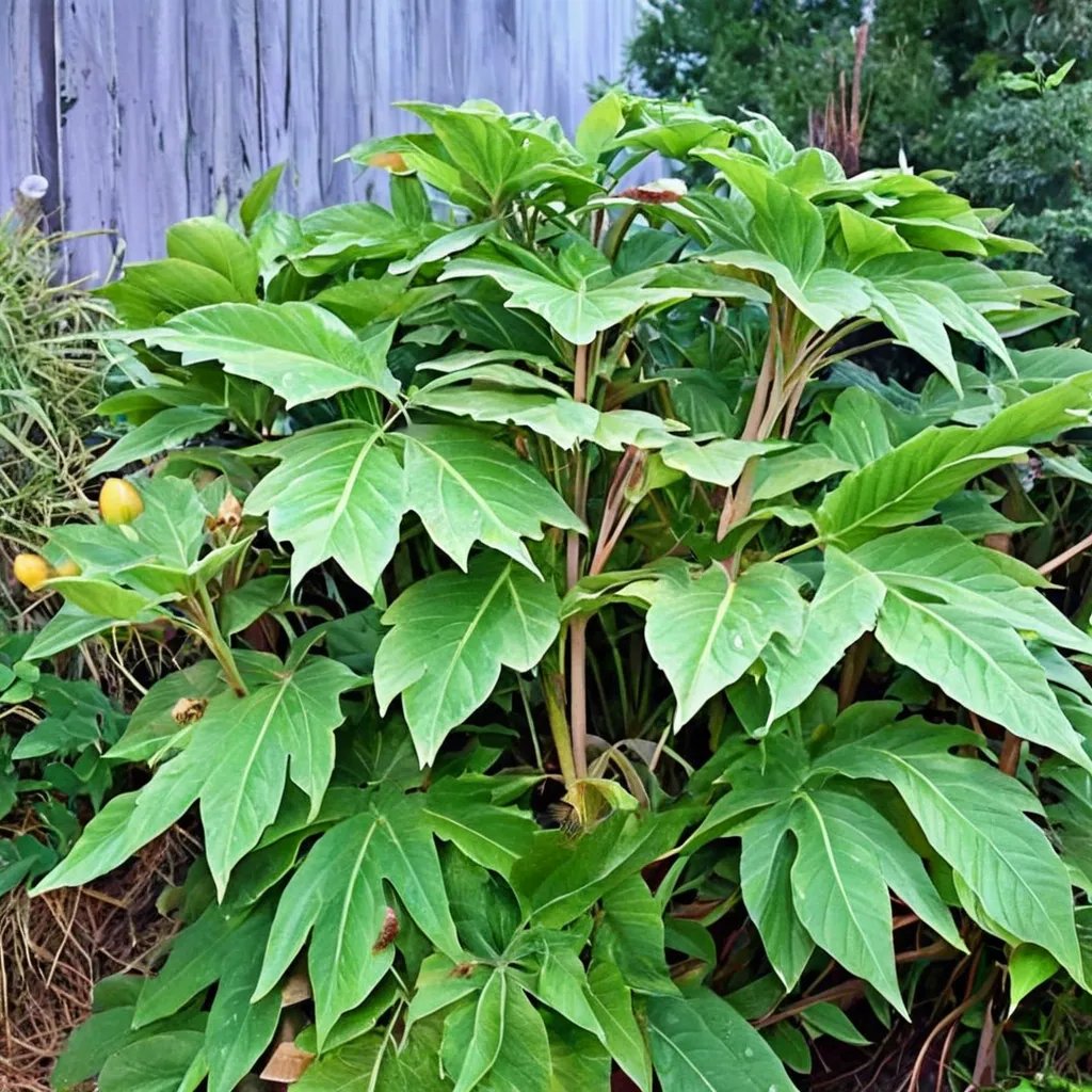 Tetrapanax papyrifer 'Steroidal Giant'