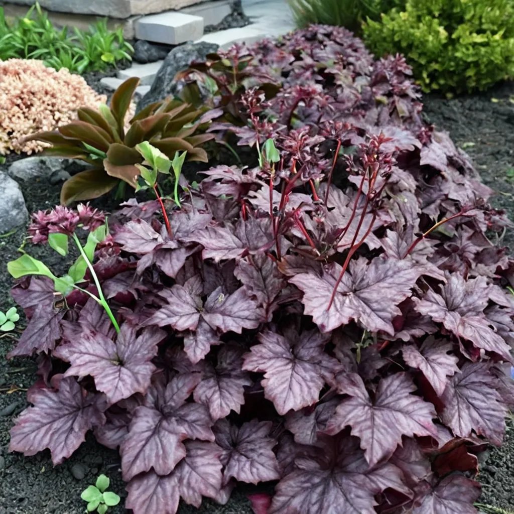 Heuchera x hybrida 'Purple Sails'