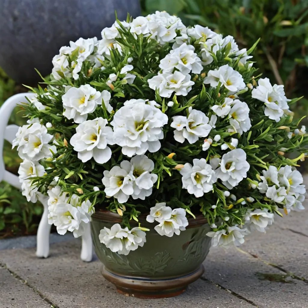 Calibrachoa x hybrida 'White'