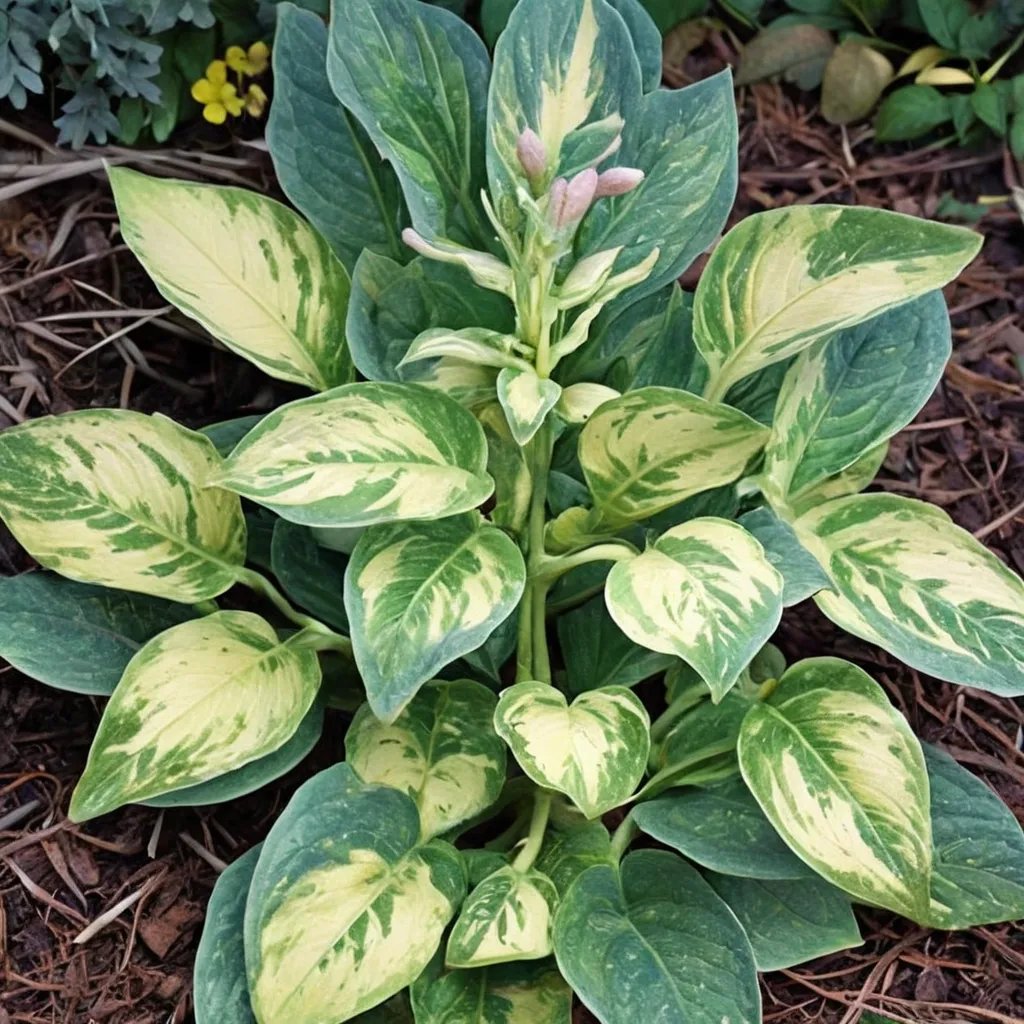 Hosta x hybrida 'Popcorn'