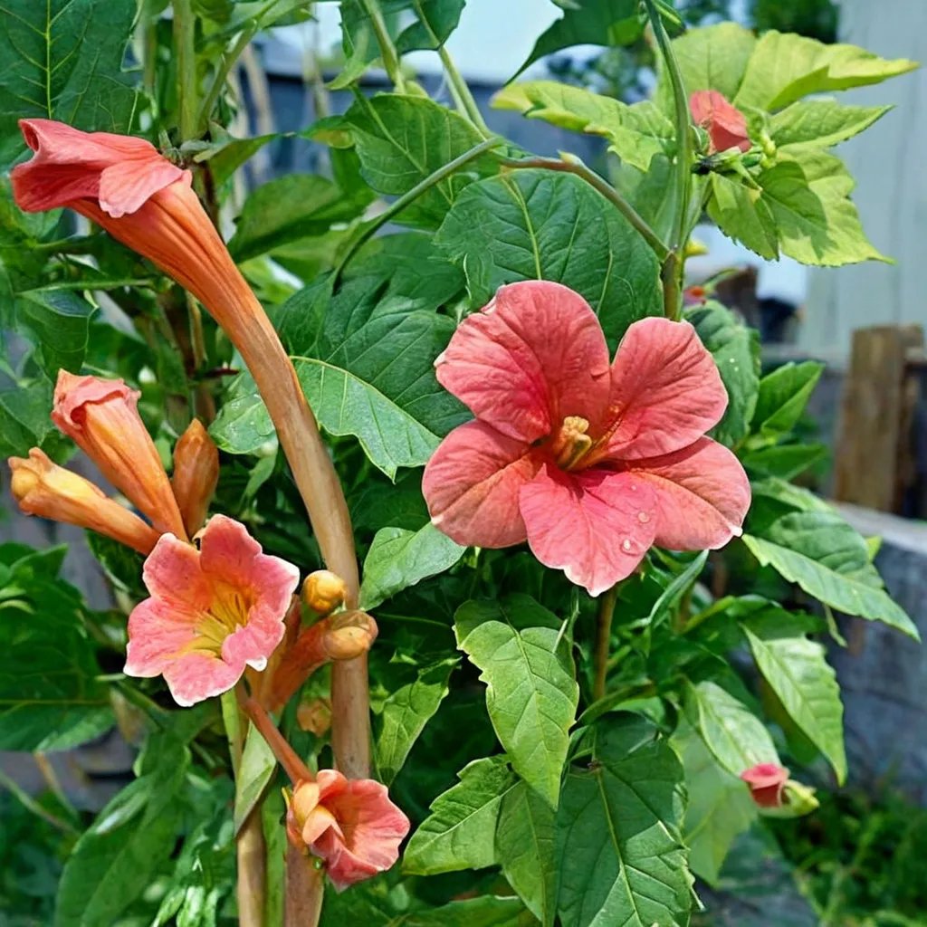 Campsis x tagliabuana