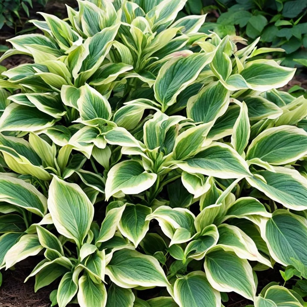 Hosta x hybrida 'Garden Delight'