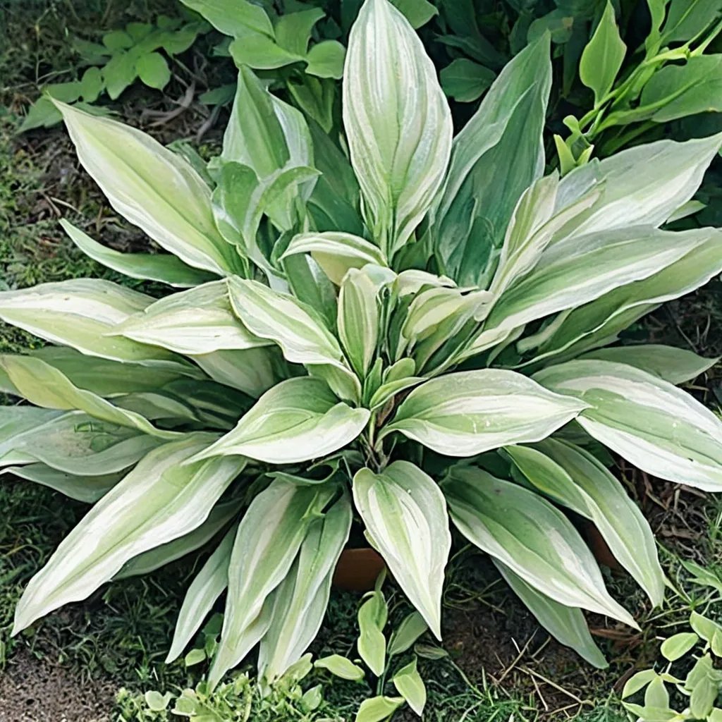 Hosta x hybrida 'Little Angel Wings'
