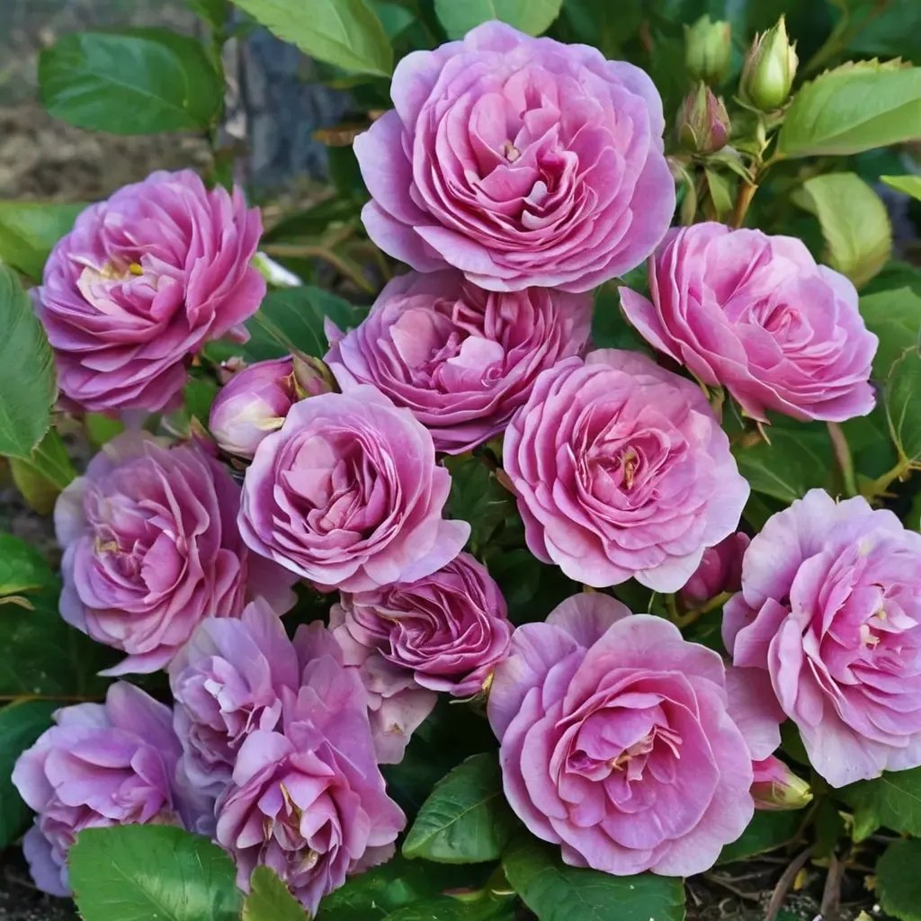 Rosa x hybrida 'Arctic Blue'