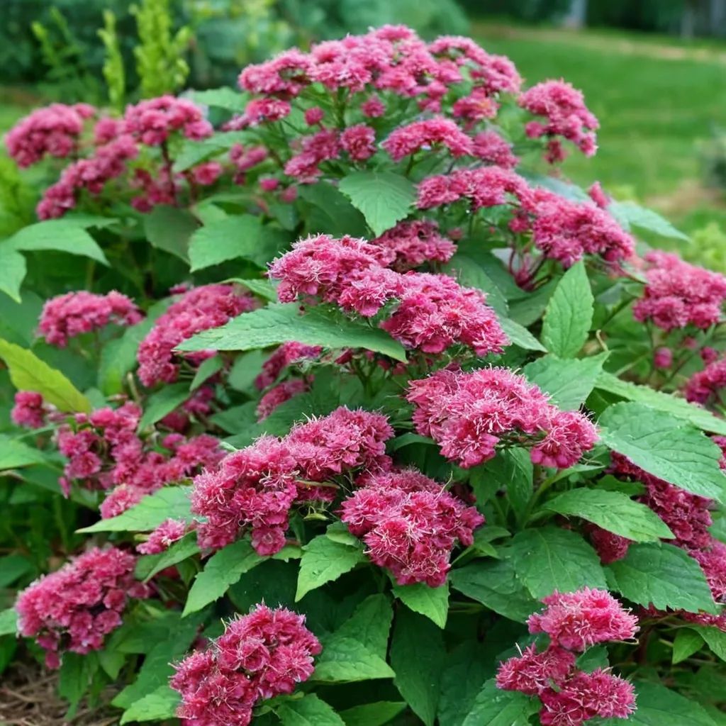 Spiraea x bumalda 'Double Play Red'