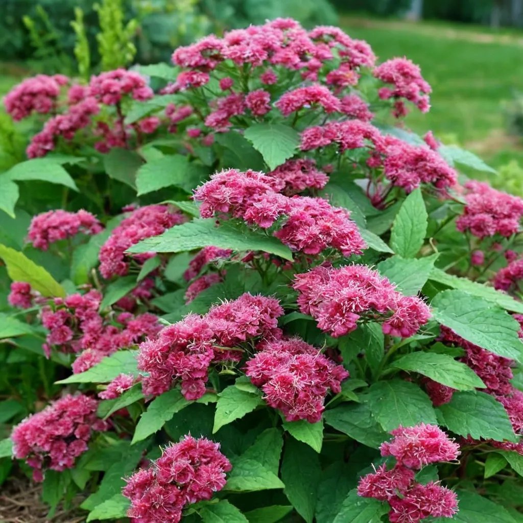 Spiraea x bumalda 'Double Play Red'