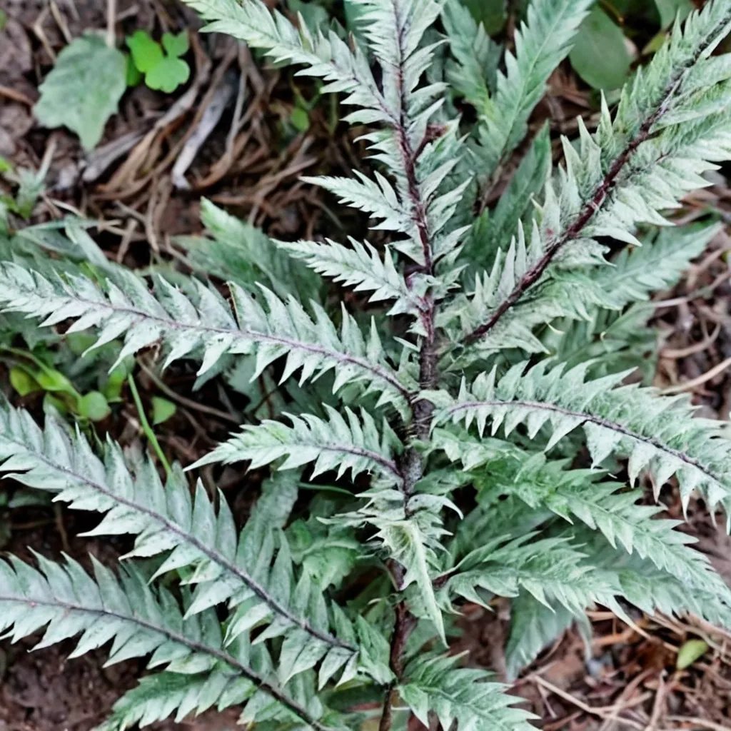 Athyrium niponicum 'Thrill Seeker'