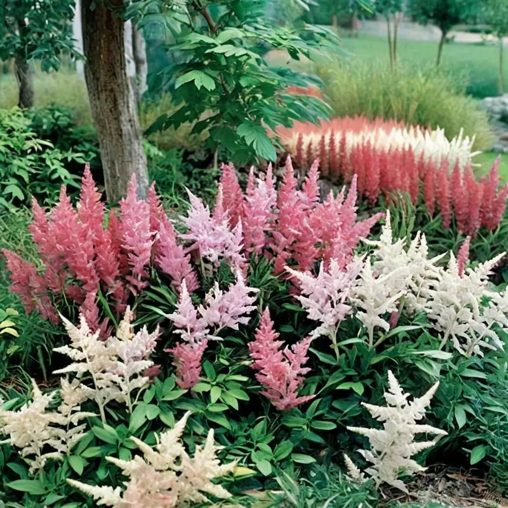 Astilbe astilboides 'Garden Mix'