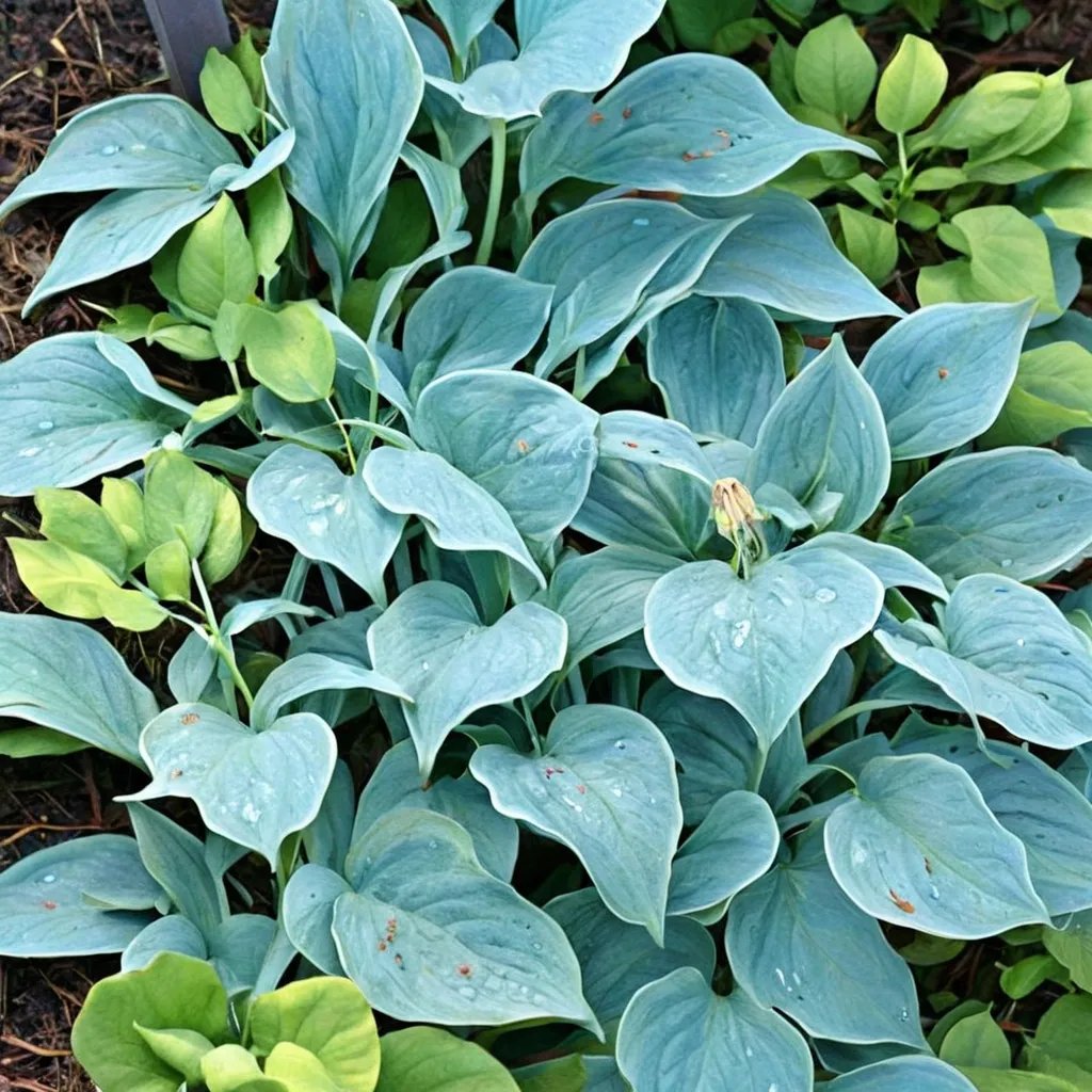 Hosta x hybrida 'Pewterware'