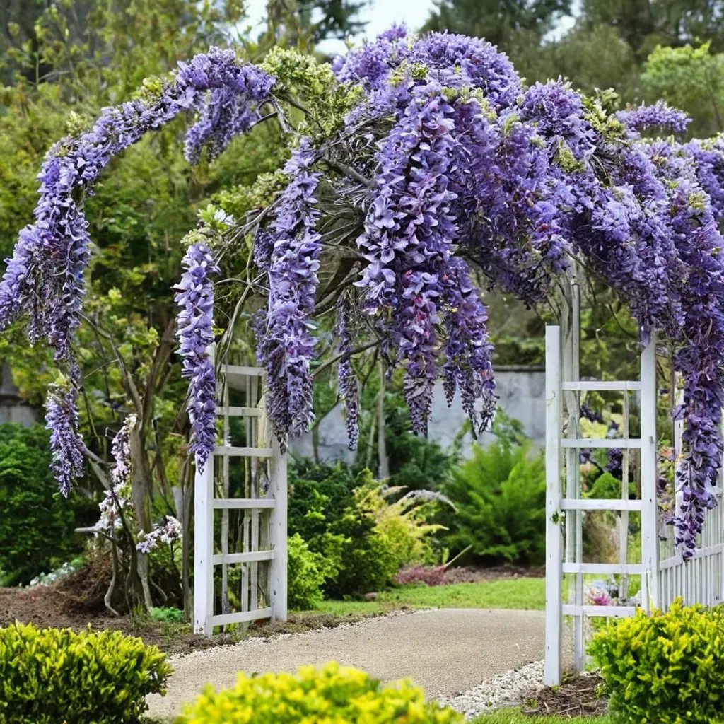 Wisteria sinensis 'Lattice Arch'