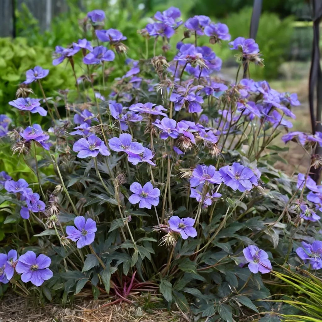 Geranium pratense 'Boom Chocolatta'