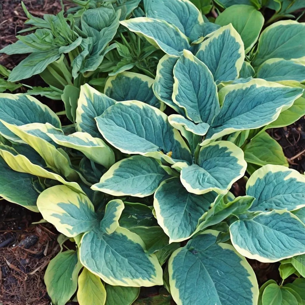 Hosta x hybrida 'Pizzazz'