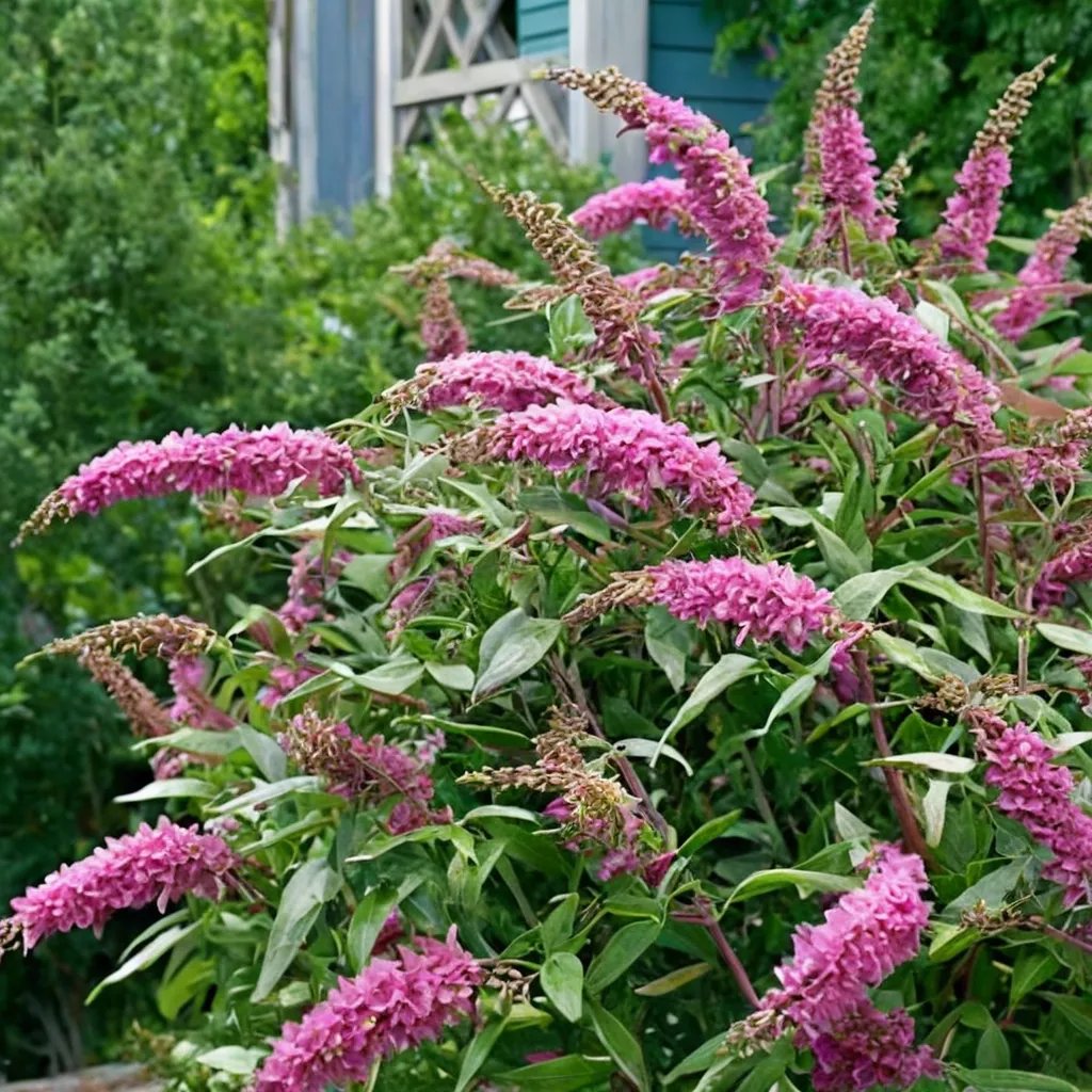 Buddleja davidii 'Pink Delight'