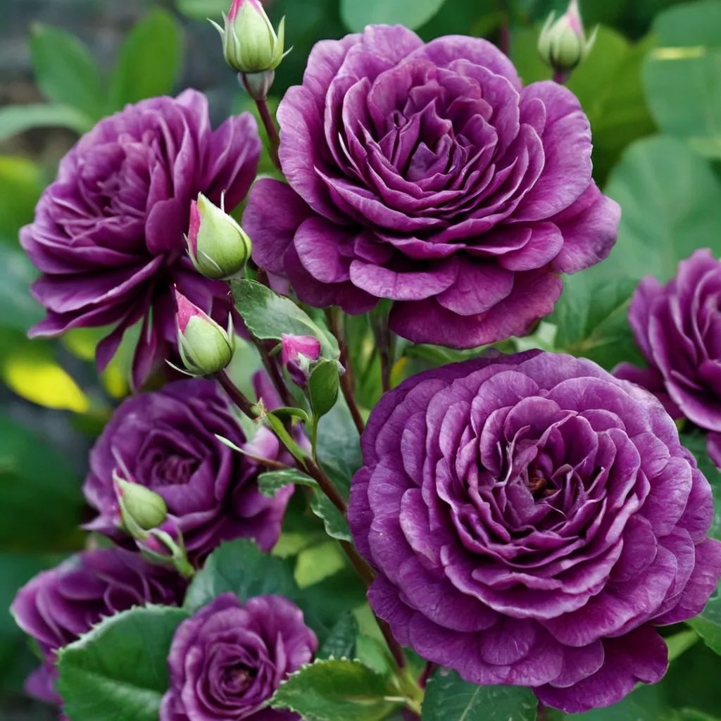 Rosa x hybrida 'Ebb Tide'