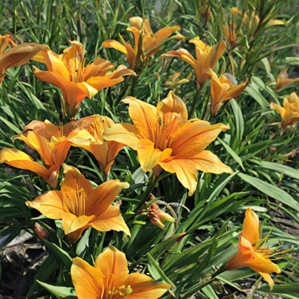 Hemerocallis x hybrida 'Orange'
