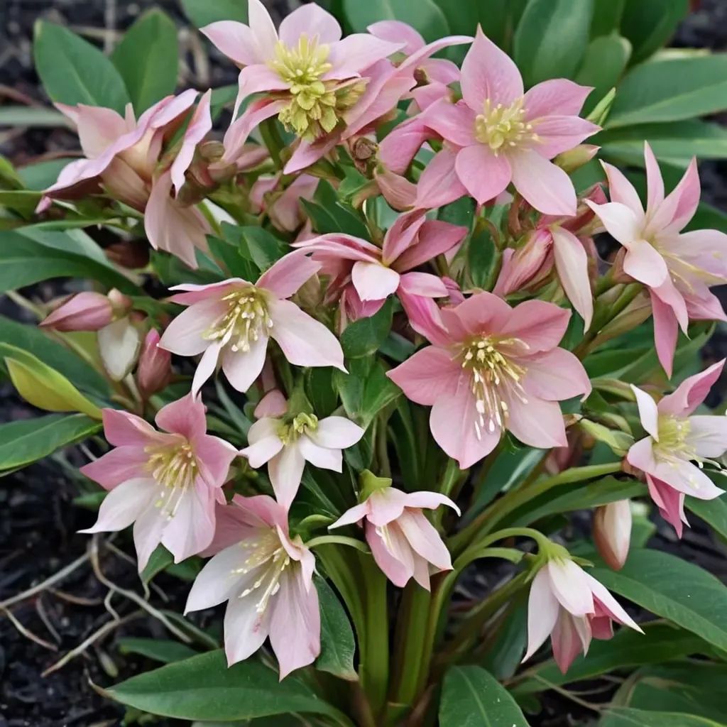 Helleborus x hybrida 'Cotton Candy'