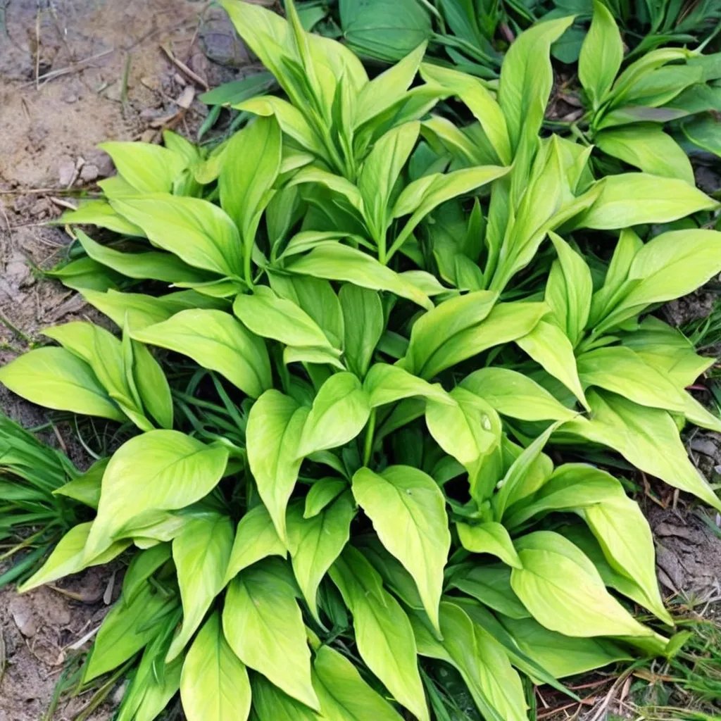 Hosta x hybrida 'Lemon Twist'