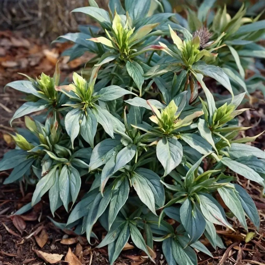 Helleborus foetidus 'Autumn Moon'