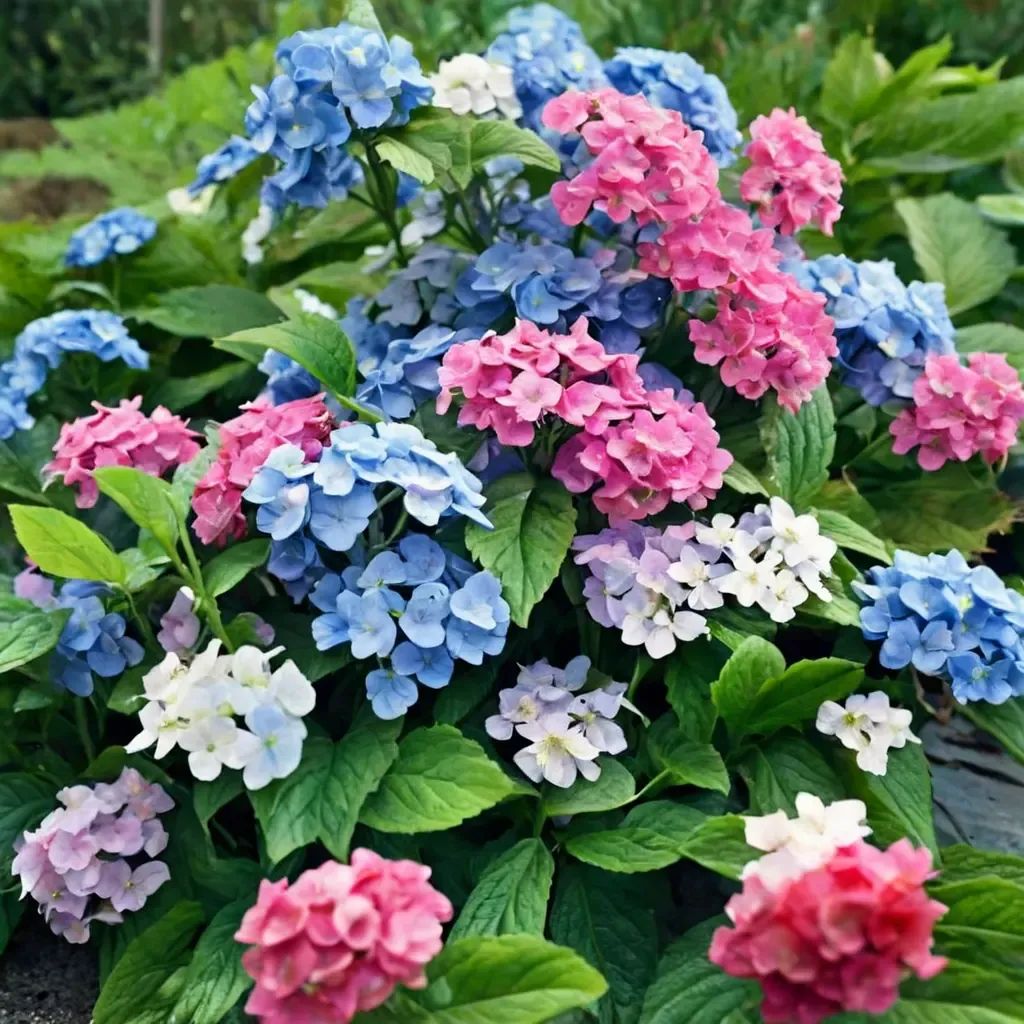 Hydrangea x hybrida