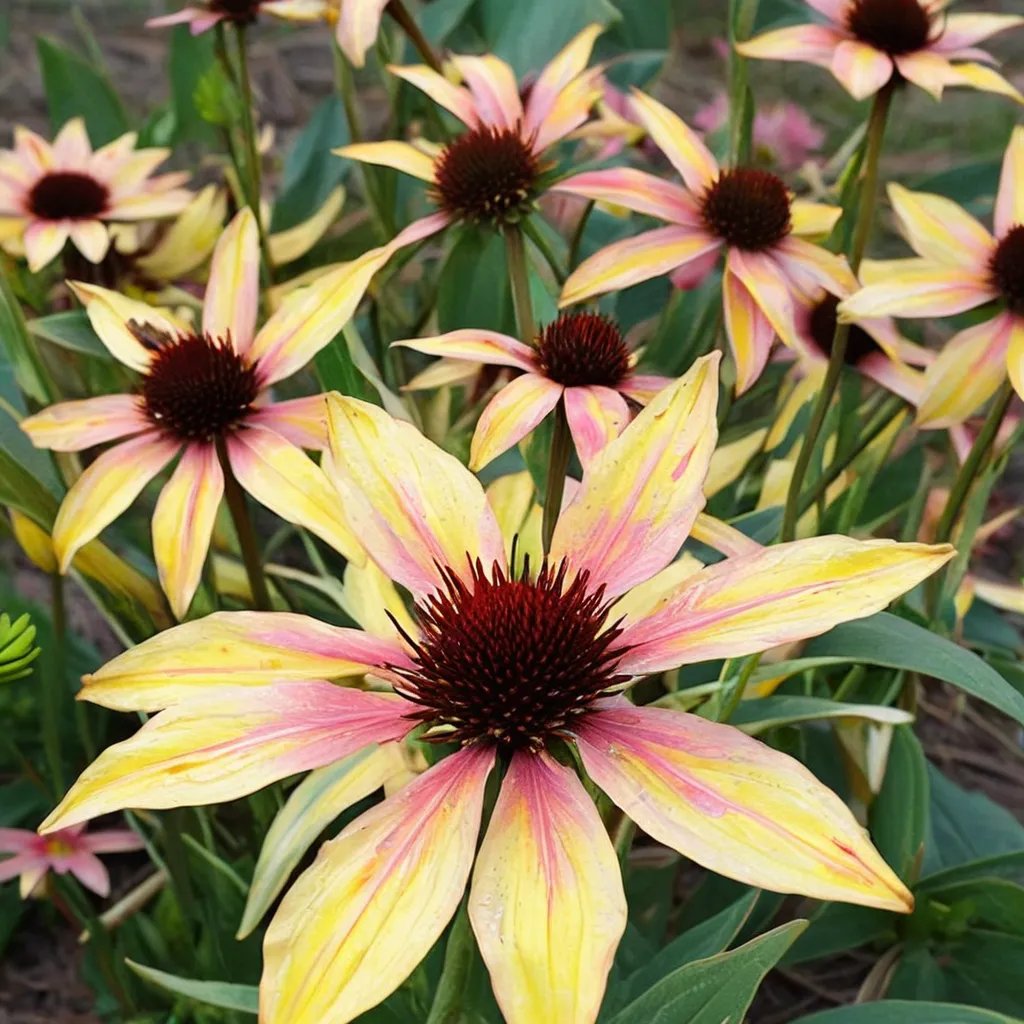 Echinacea purpurea 'Evening Glow'