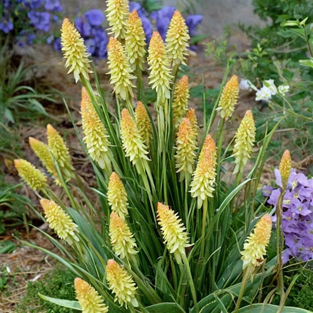 Kniphofia uvaria 'Candlelight'