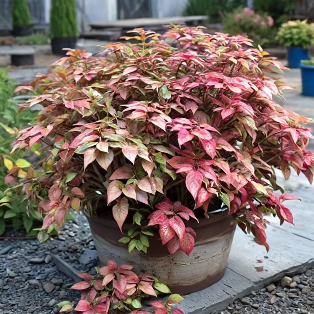 Nandina domestica 'Blush Pink'
