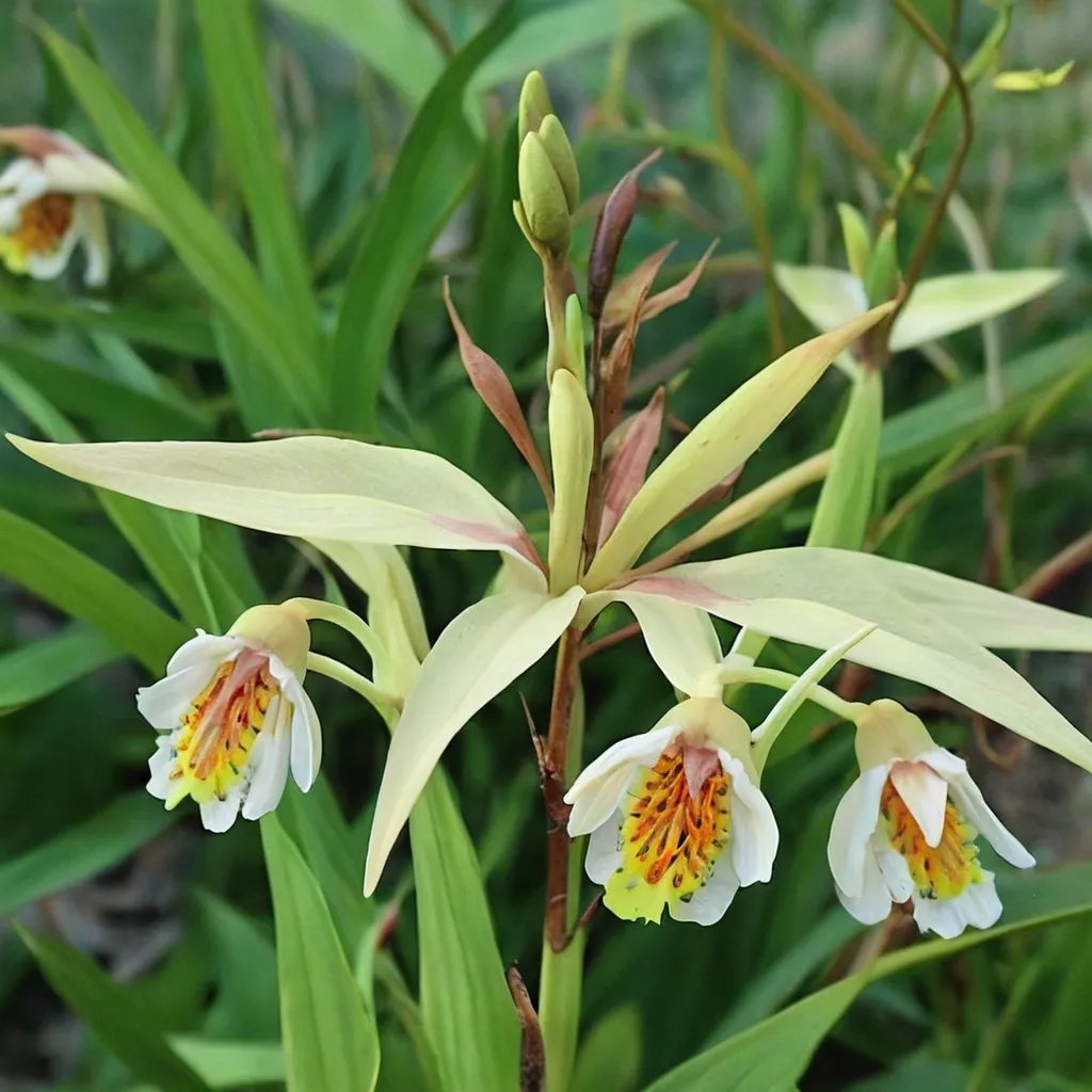 Bletilla ochracea