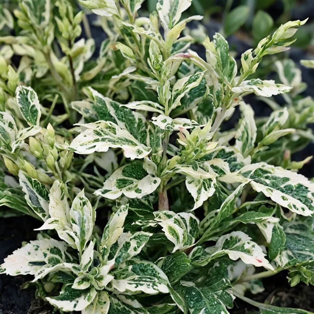 Euonymus fortunei 'Harlequin'