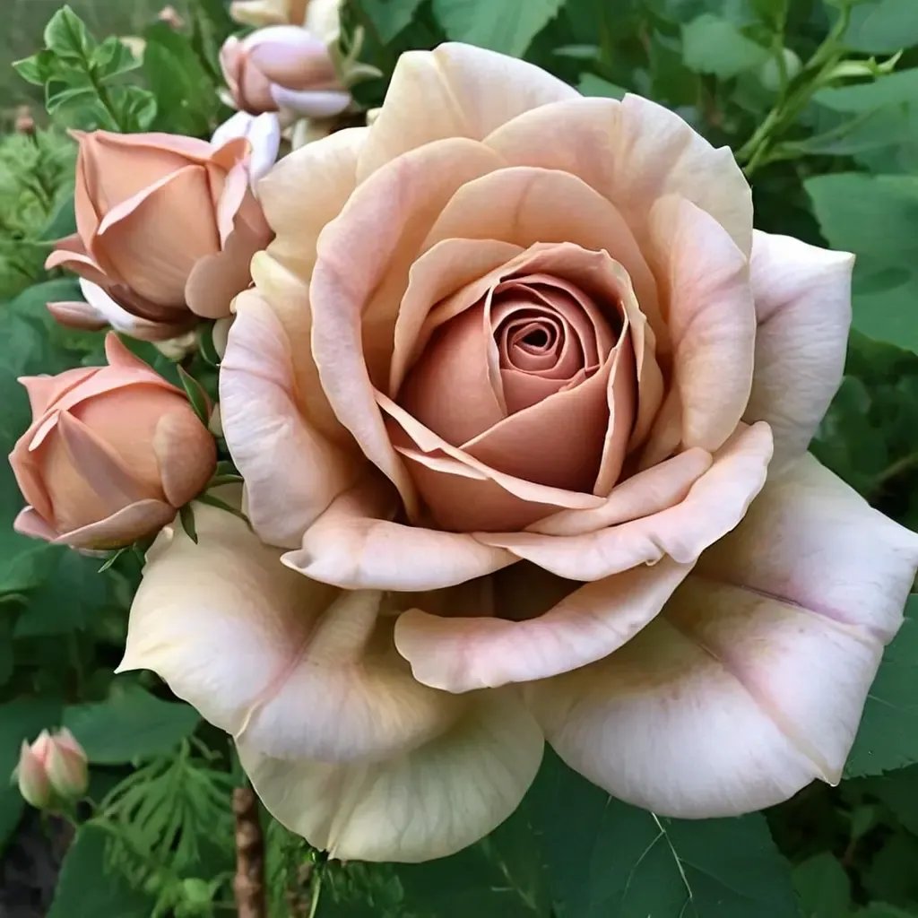 Rosa x hybrida 'Koko Loko'
